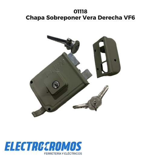 Chapa Sobreponer Vera Derecha VF6