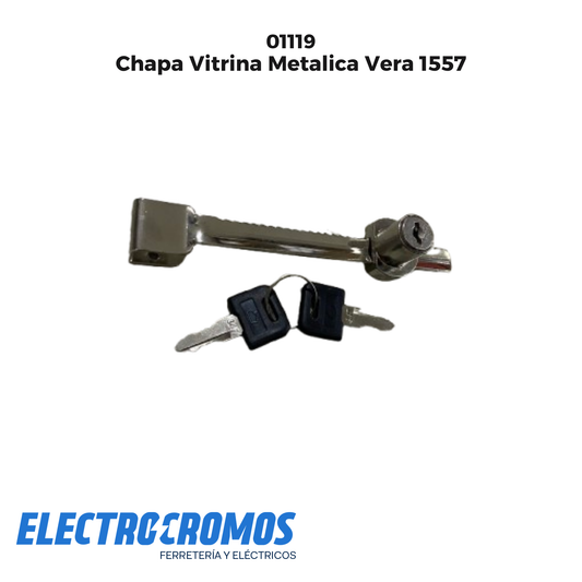 Chapa Vitrina Metalica Vera 1557