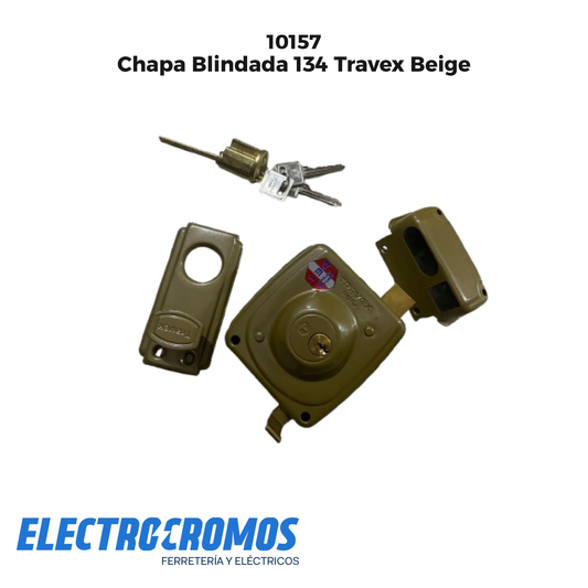Chapa Blindada 134 Travex Beige