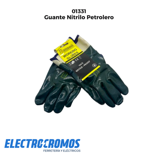 Guante Nitrilo Petrolero