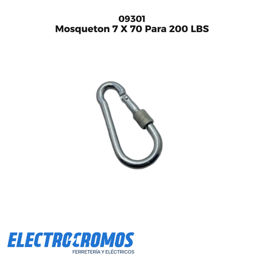 Mosqueton 7 X 70 Para 200 LBS