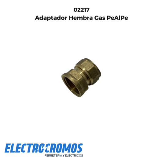Adaptador Hembra Gas PeAlPe