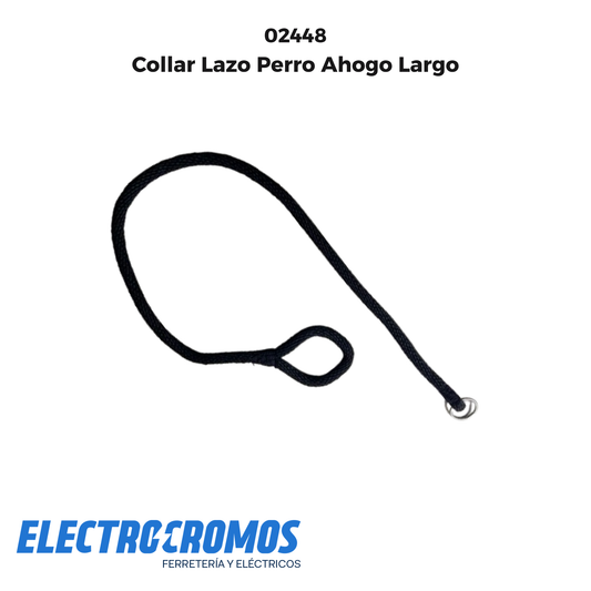 Collar Lazo Perro Ahogo Largo