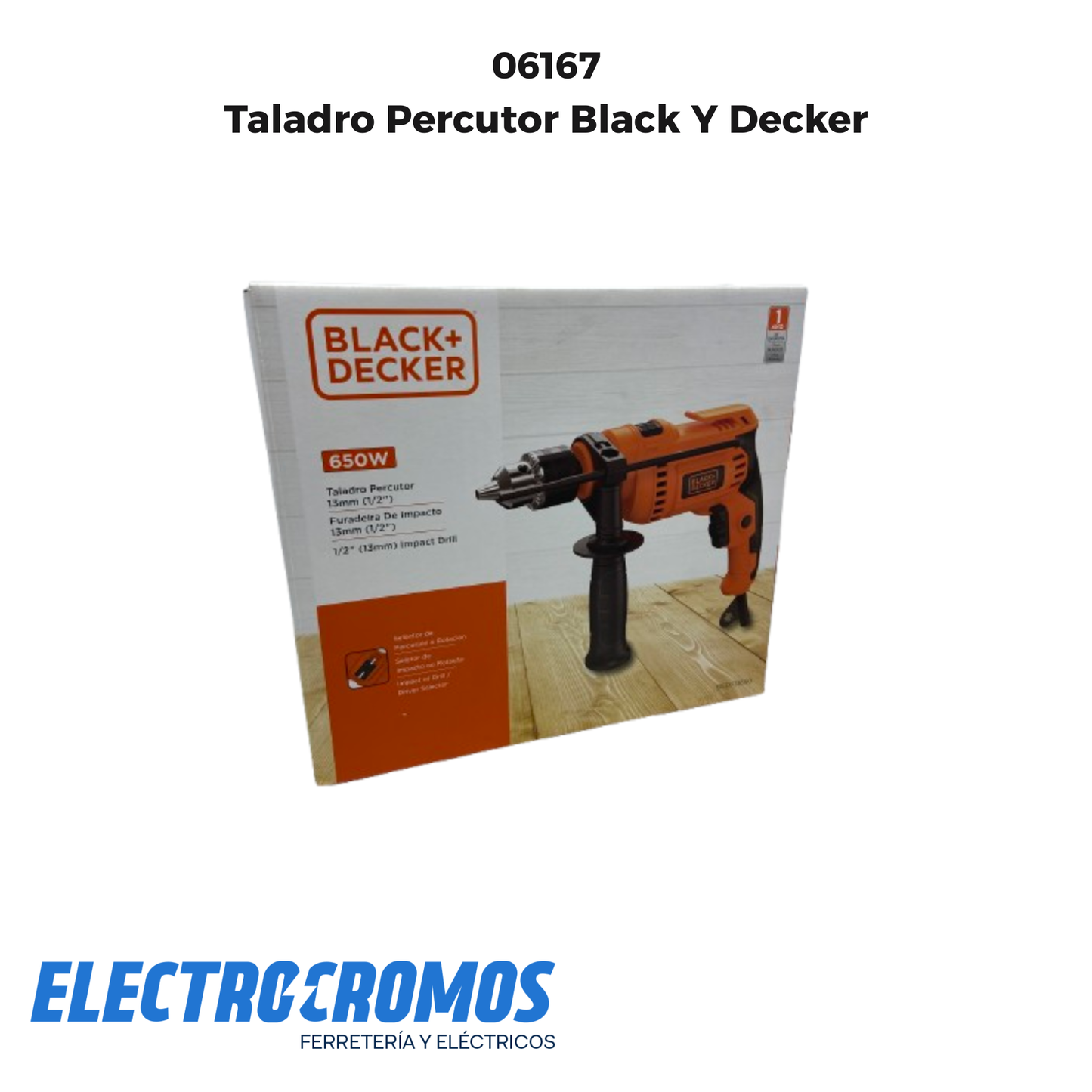 Taladro Percutor Black Y Decker