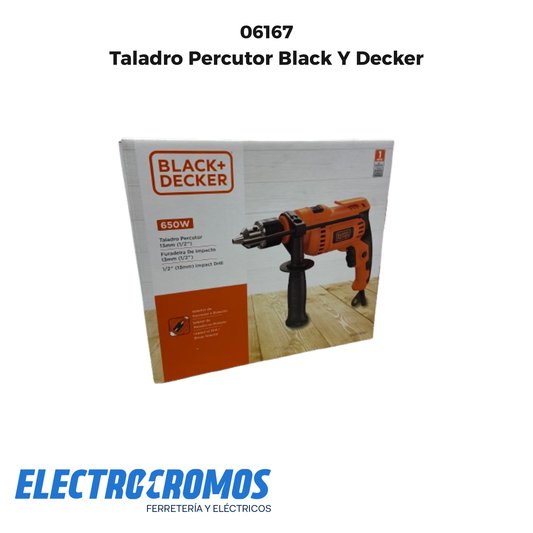 Taladro Percutor Black Y Decker