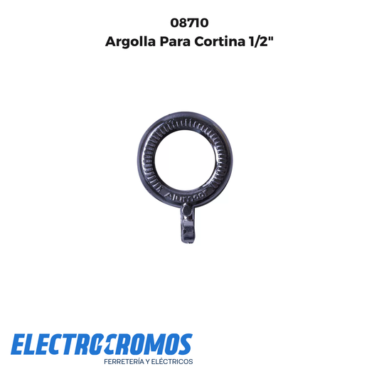 Argolla Para Cortina 1/2"