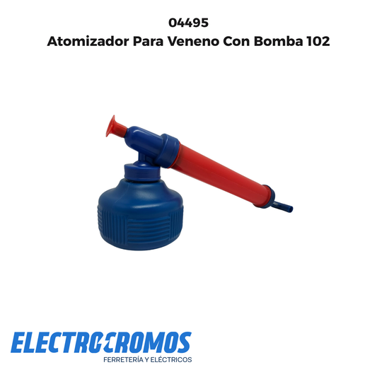 Atomizador Para Veneno Con Bomba 102