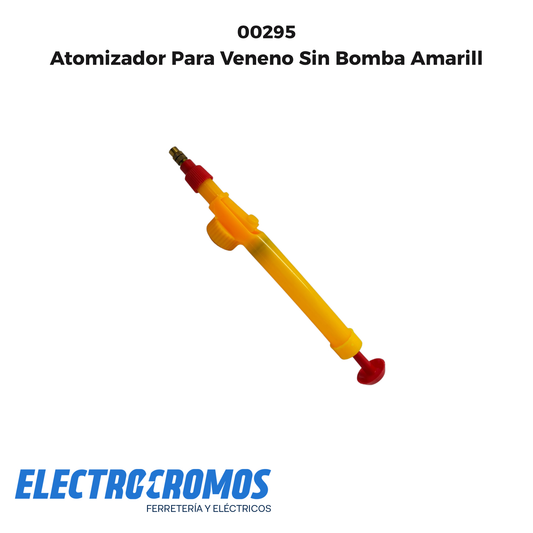 Atomizador Para Veneno Sin Bomba Amarill
