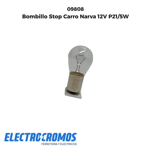 Bombillo Stop Carro Narva 12V P21/5W