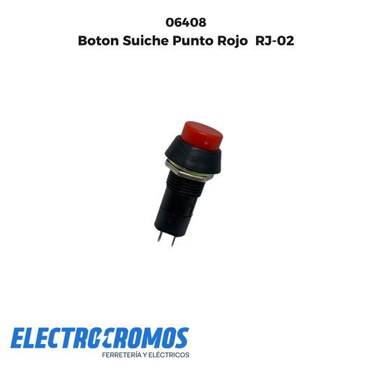 Boton Suiche Punto Rojo  RJ-02
