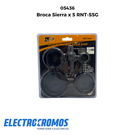 Broca Sierra x 5 RNT-S5G