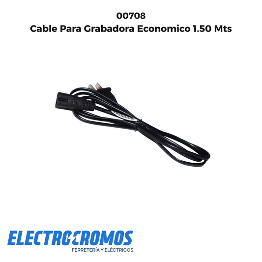Cable Para Grabadora Economico 1.50 Mts