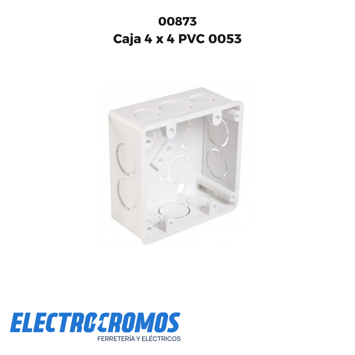 Caja 4 x 4 PVC 0053