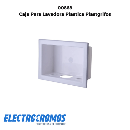 Caja Para Lavadora Plastica Plastgrifos