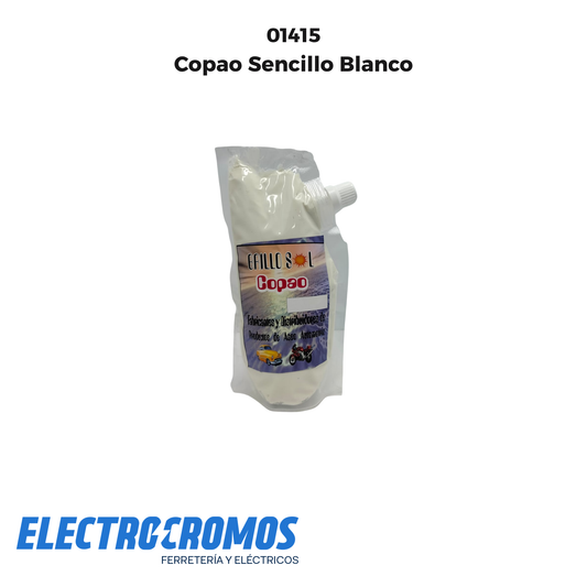 Copao Sencillo Blanco