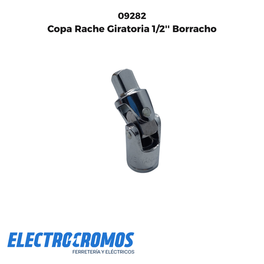 Copa Rache Giratoria 1/2'' Borracho