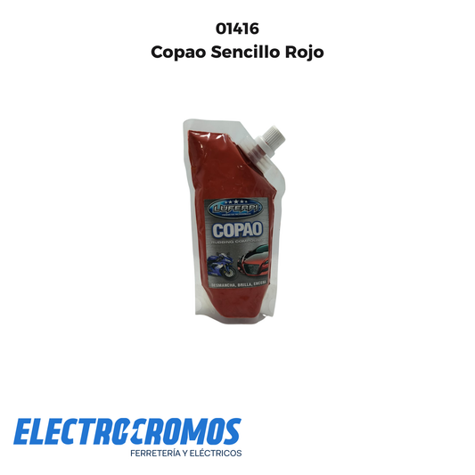 Copao Sencillo Rojo