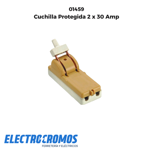 Cuchilla Protegida 2 x 30 Amp