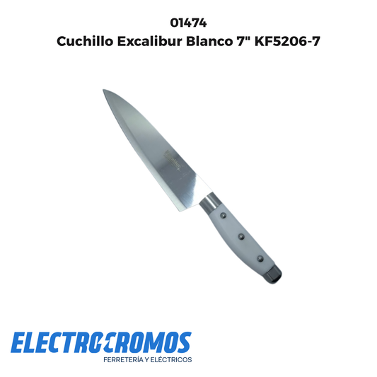 Cuchillo Excalibur Blanco 7" KF5206-7