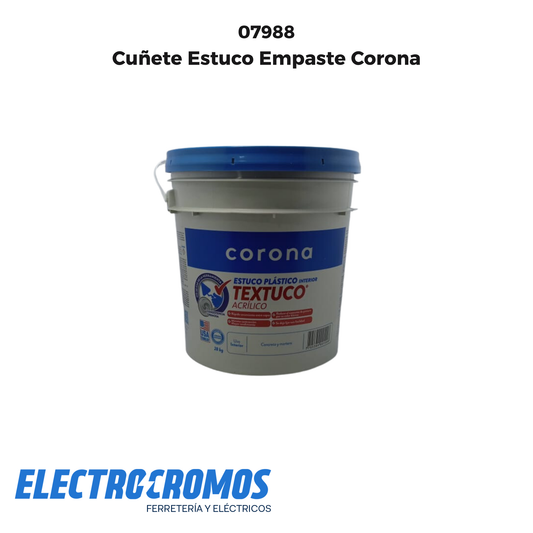 Cuñete Estuco Empaste Corona