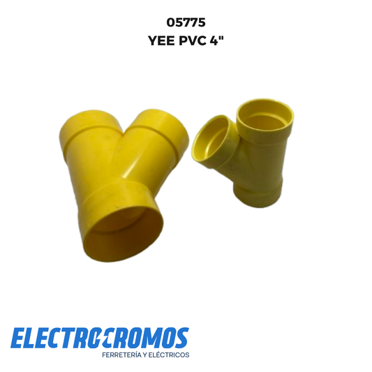 YEE PVC 4"