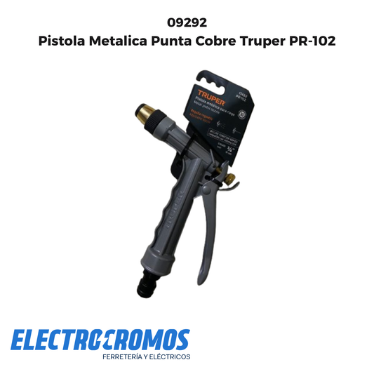 Pistola Metalica Punta Cobre Truper PR-102