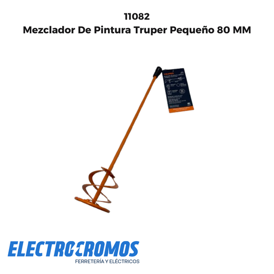Mezclador De Pintura Truper Pequeño 80 MM
