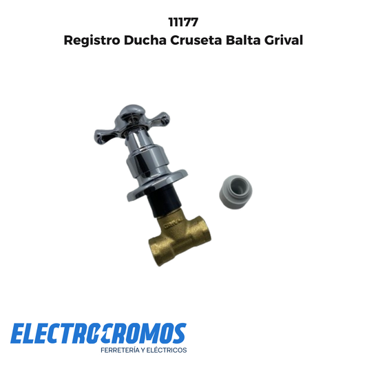Registro Ducha Cruseta Balta Grival