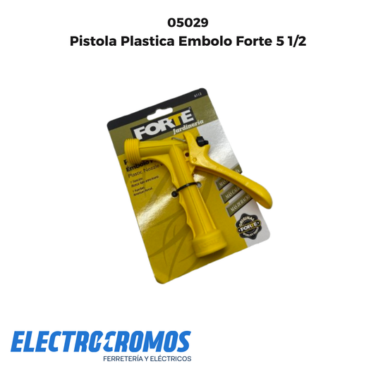 Pistola Plastica Embolo Forte 5 1/2