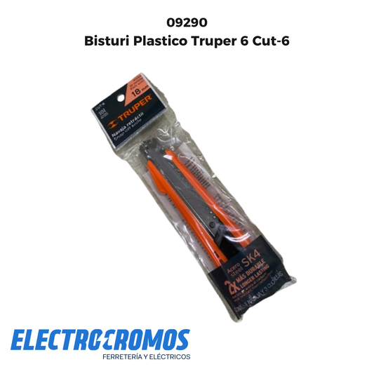 Bisturi Plastico Truper 6 Cut-6