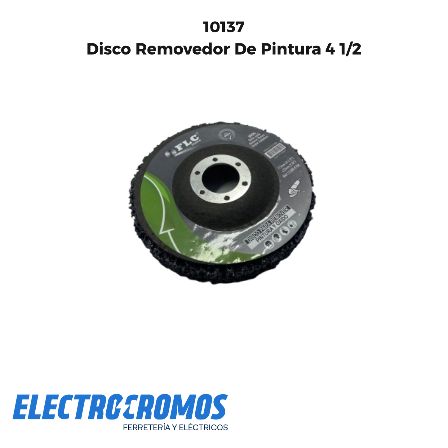 Disco Removedor De Pintura 4 1/2
