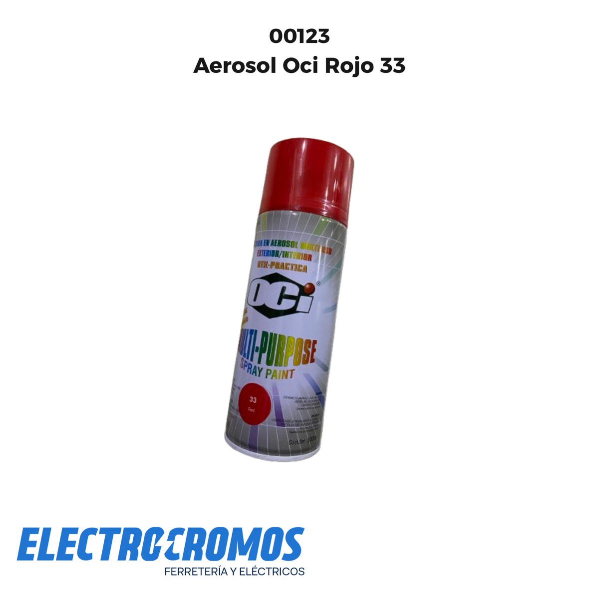 Aerosol Oci Rojo 33