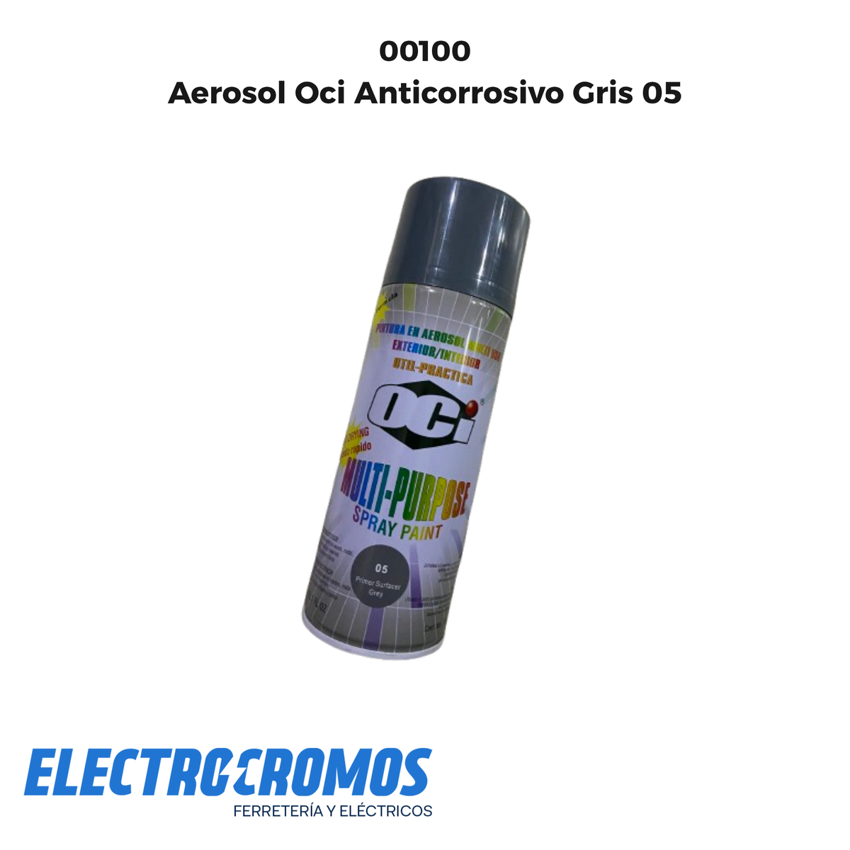 Aerosol Oci Anticorrosivo Gris 05