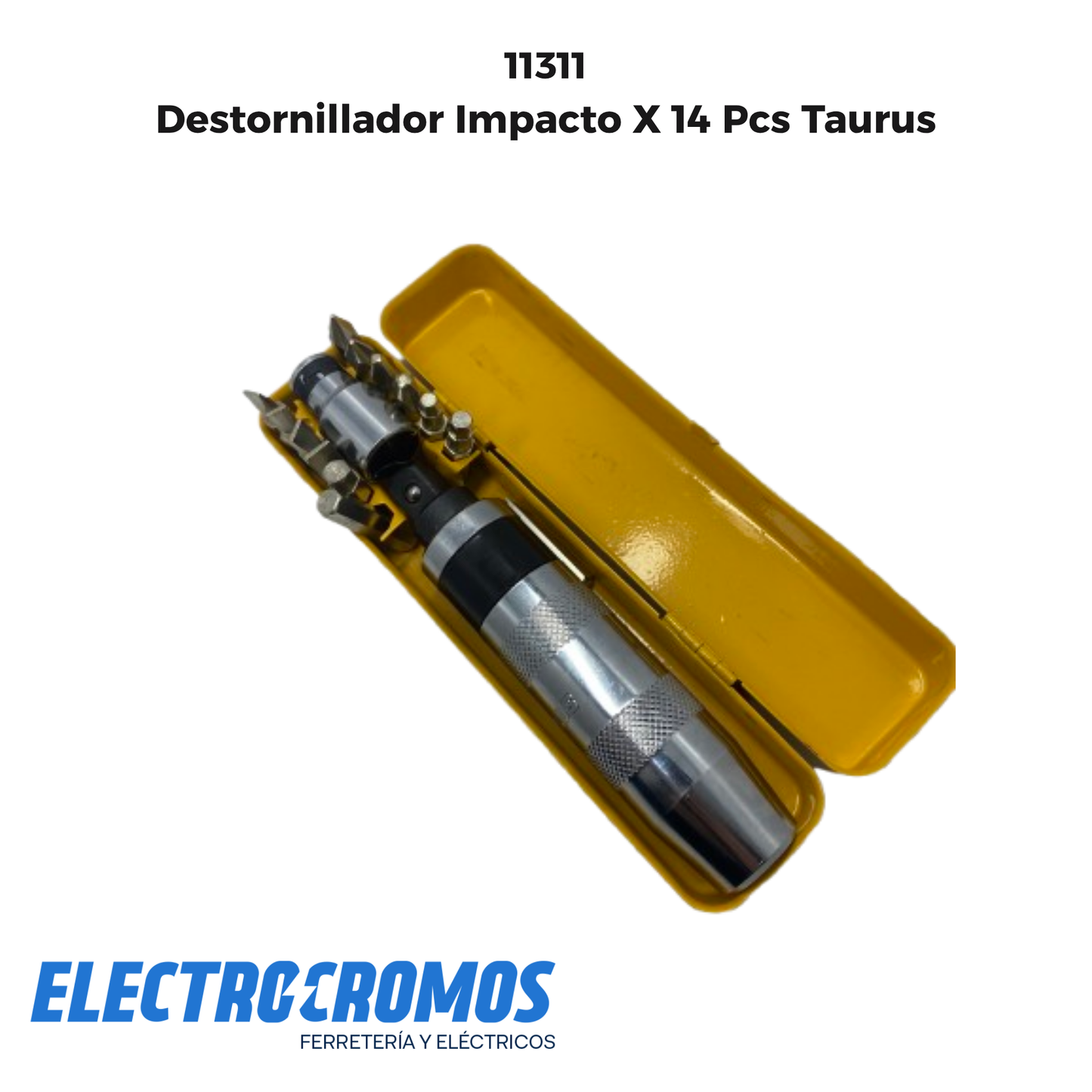 Destornillador Impacto X 14 Pcs Taurus
