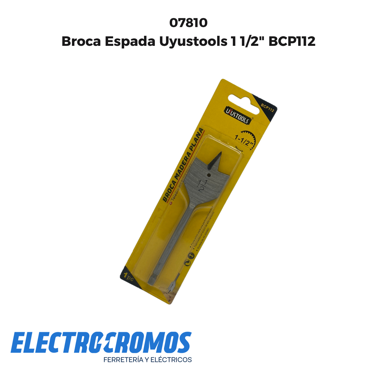 Broca Espada Uyustools 1 1/2" BCP112