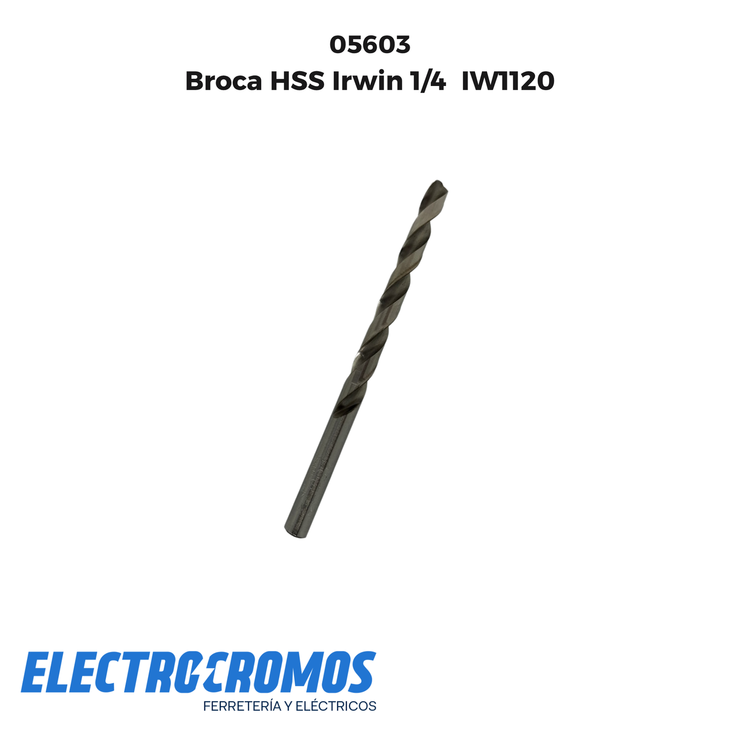 Broca HSS Irwin 1/4  IW1120