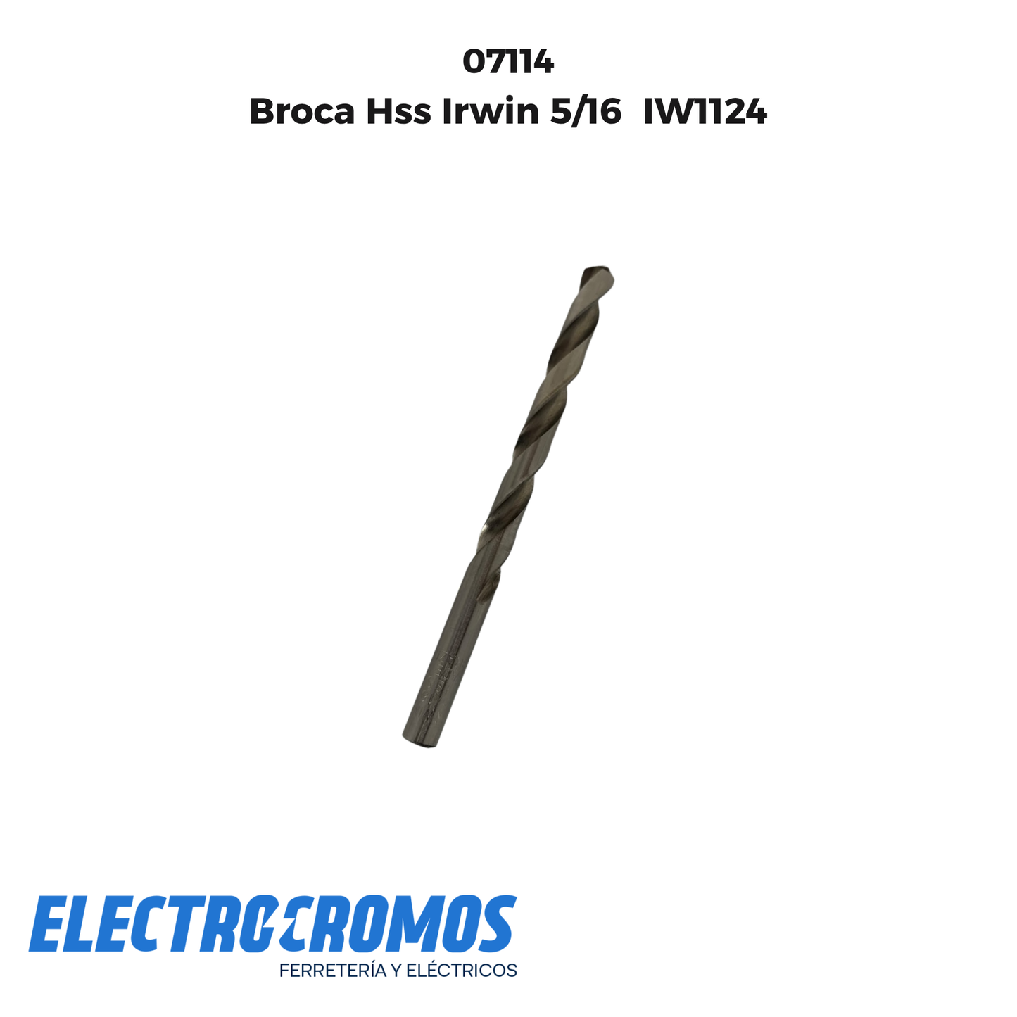 Broca Hss Irwin 5/16  IW1124