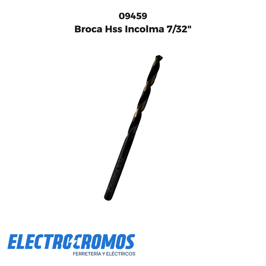 Broca Hss Incolma 7/32"