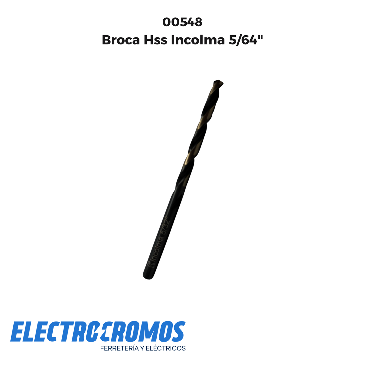Broca Hss Incolma 5/64"