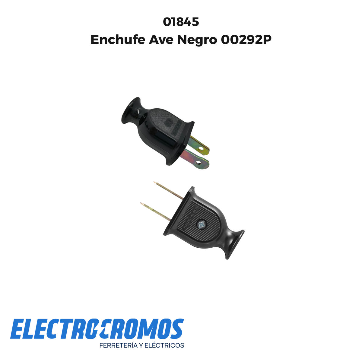 Enchufe Ave Negro 00292P