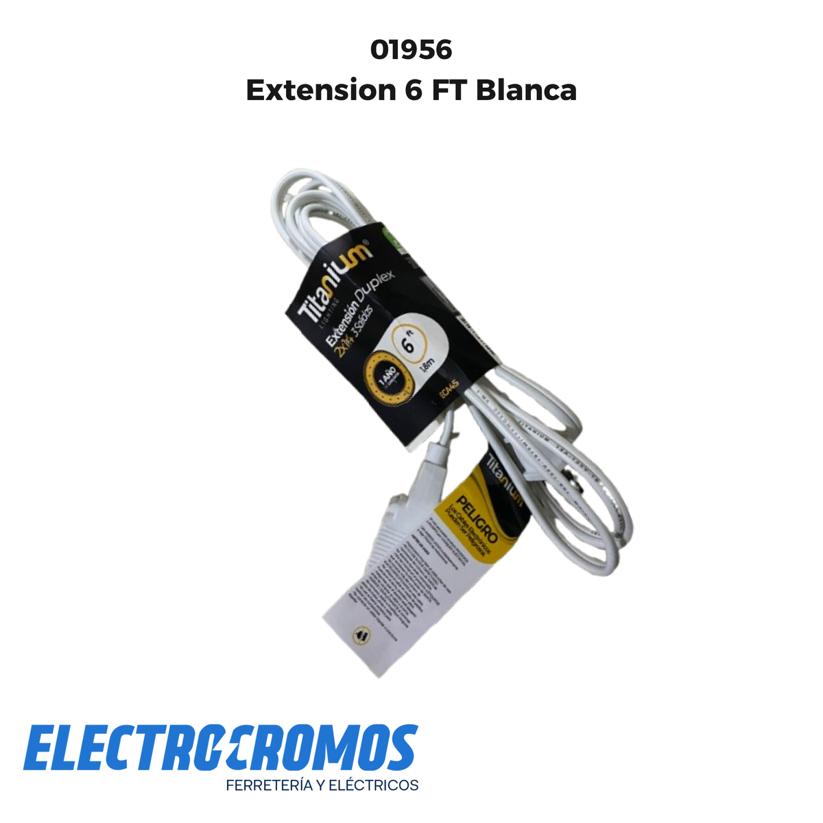 Extension 6 FT Blanca
