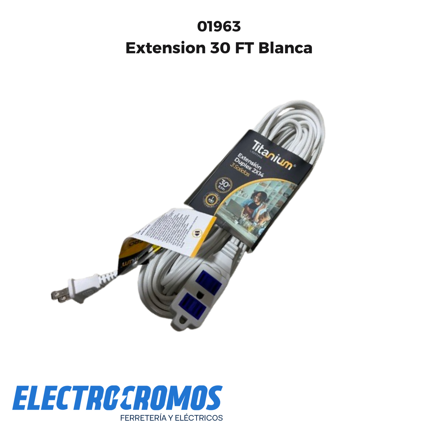Extension 30 FT Blanca