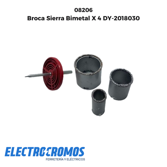 Broca Sierra Bimetal X 4 DY-2018030