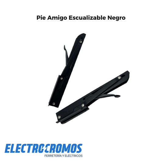 Pie Amigo Escualizable Negro
