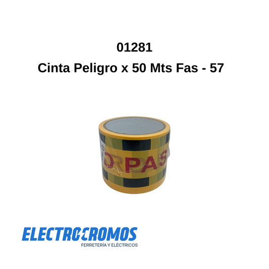 Cinta Peligro X 50 Mts FAS-57