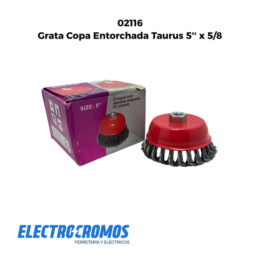 Grata Copa Entorchada Taurus 5'' x 5/8