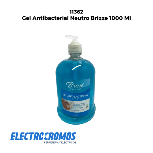 Gel Antibacterial Neutro Brizze 1000 Ml