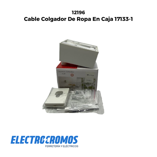 Cable Colgador De Ropa En Caja 17133-1
