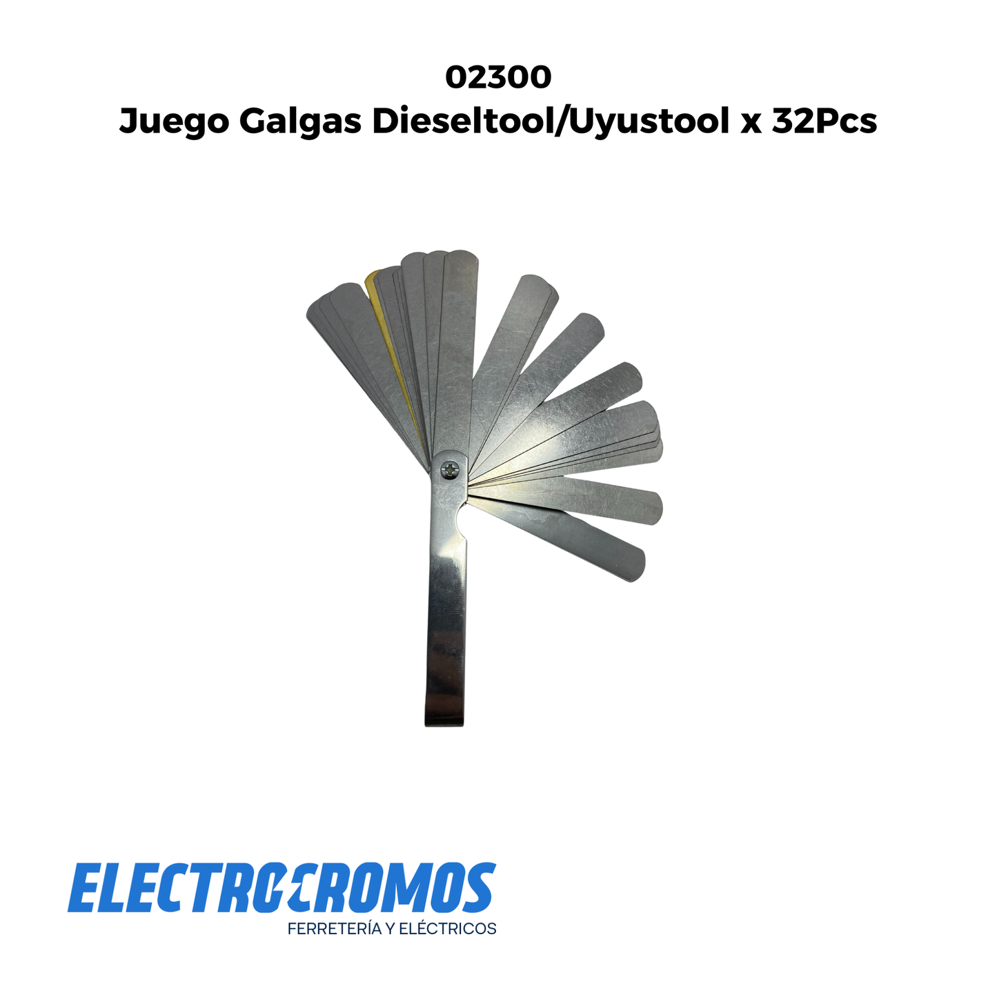 Juego Galgas Dieseltool/Uyustool x 32Pcs