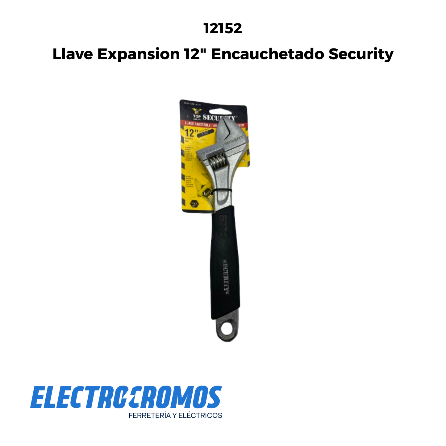 Llave Expansion 12" Encauchetado Security